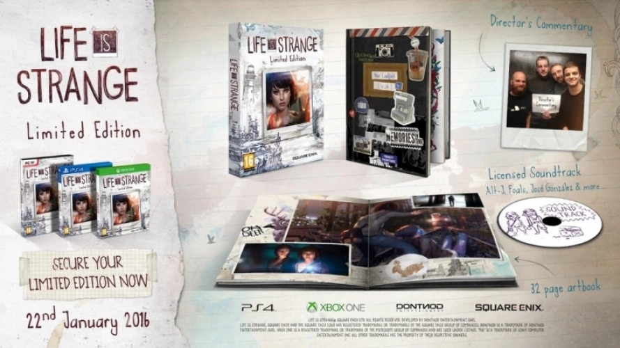 Squaresoft Life is Strange Limited Edition