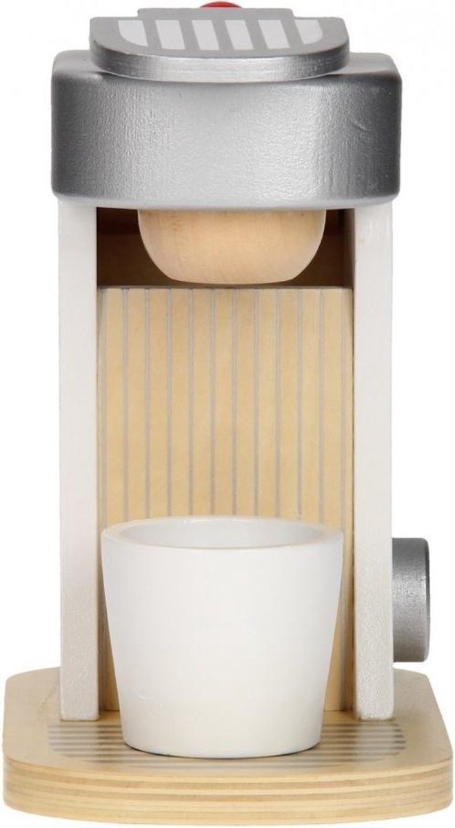 Joueco Jouéco houten koffieapparaat 18 cm 8 delig