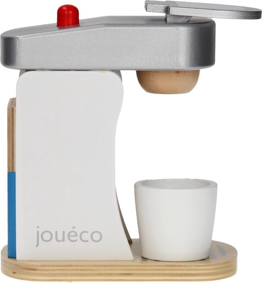 Joueco Jouéco houten koffieapparaat 18 cm 8 delig