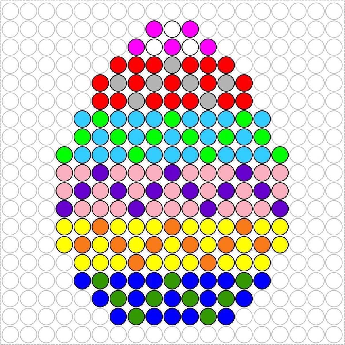 Hama Strijkkralen 1000 Stuks - Wit