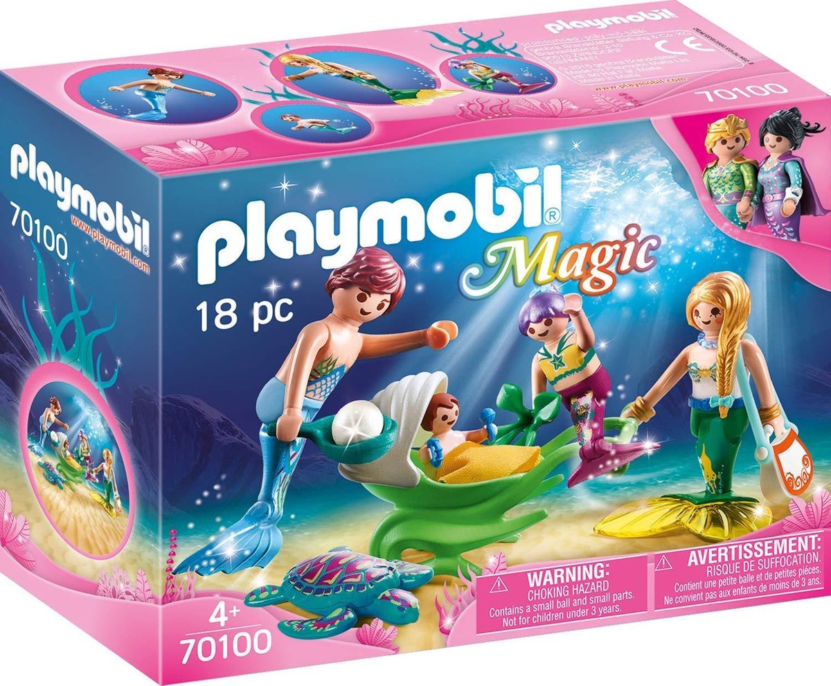 Playmobil Magic: meerminnenfamilie multicolor