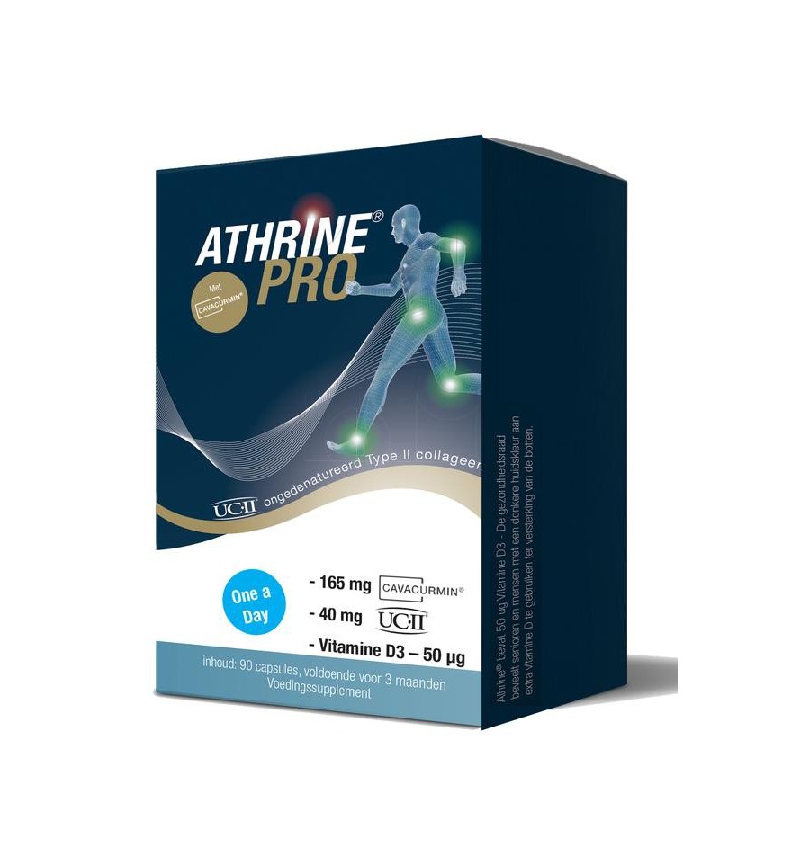 Athrine PRO - UC-II Cavacurmin en Vitamine D3