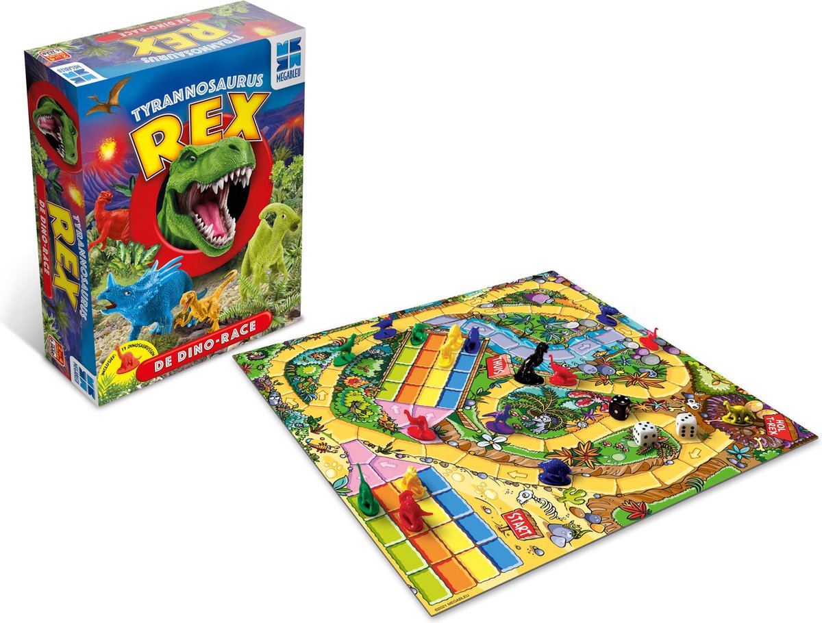 Megableu gezelschapsspel Tyranosaurus Rex junior (NL)