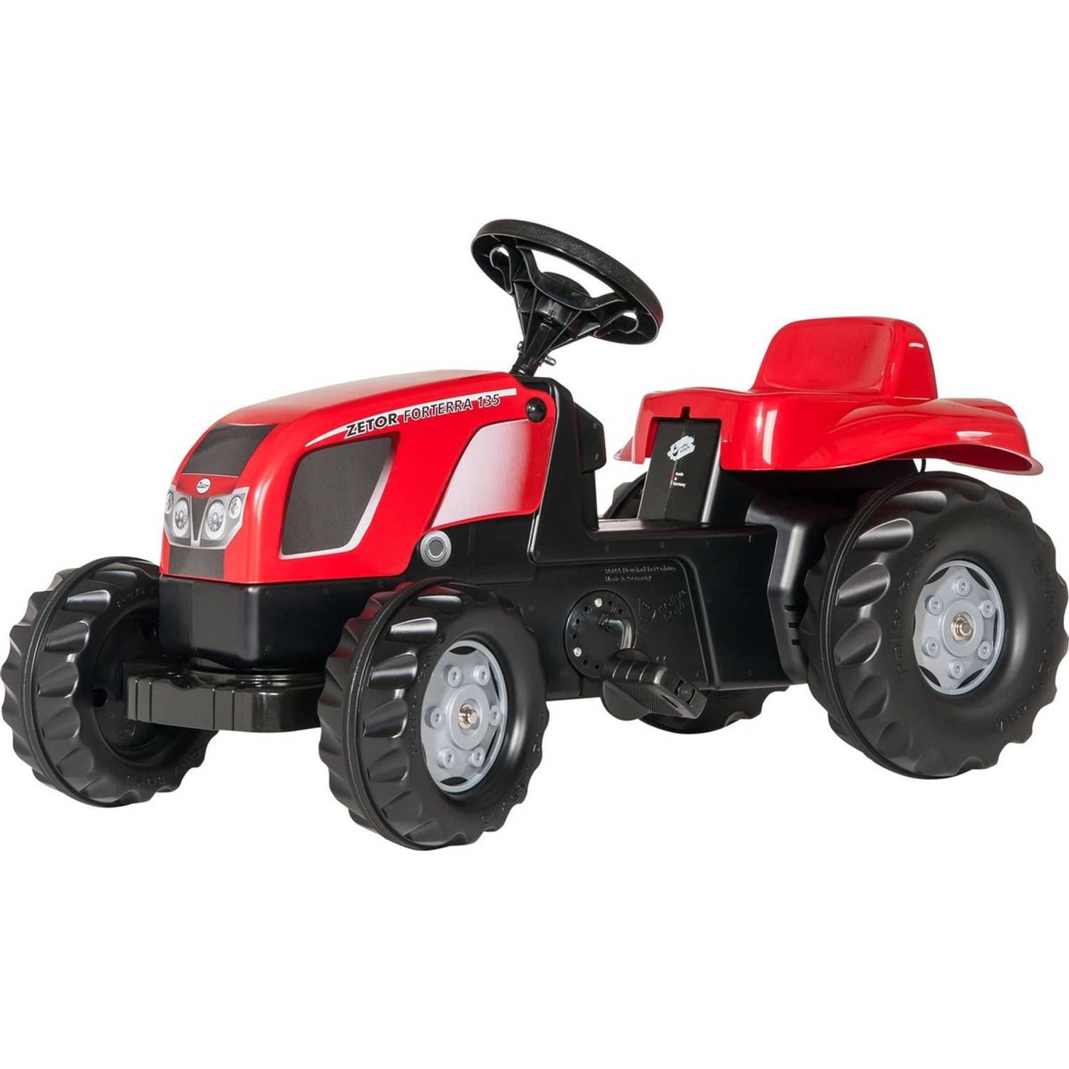 Rolly Toys Traptractor Rollykid Zetor Forterra 135 Junior - Rood