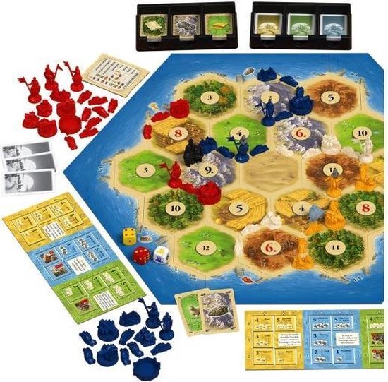 999Games Spel Kolonisten Van Catan Aanvulling: Steden En Ridders