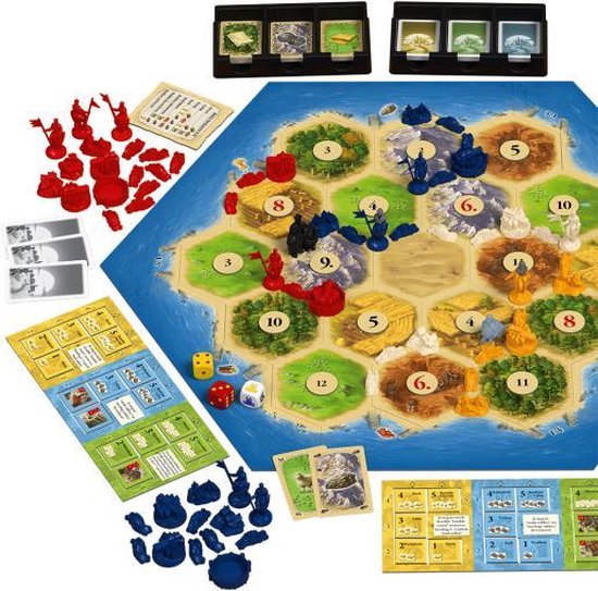 999Games Spel Kolonisten Van Catan Aanvulling: Steden En Ridders