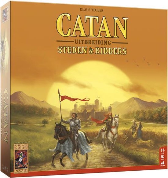 999Games Spel Kolonisten Van Catan Aanvulling: Steden En Ridders