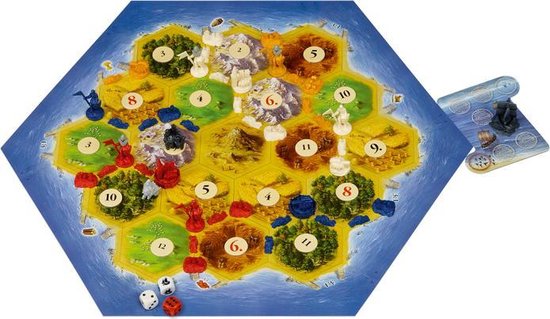 999Games Spel Kolonisten Van Catan Aanvulling: Steden En Ridders