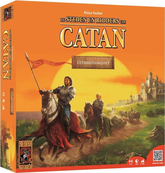 999Games Spel Kolonisten Van Catan Aanvulling: Steden En Ridders