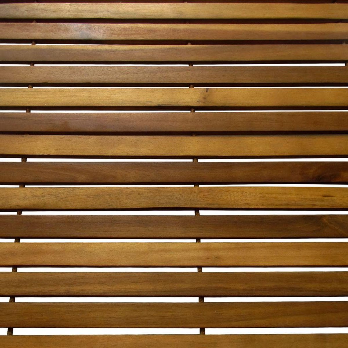 Vidaxl Badmat 80x50 Cm Acaciahout 2 St - Bruin