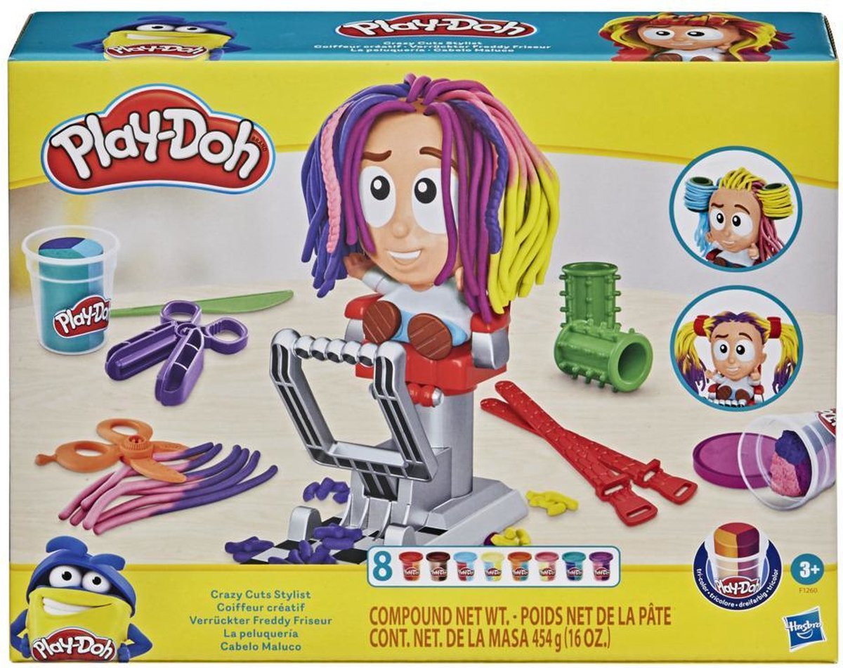 Hasbro Play Doh kleiset Super Stylist junior 21 delig