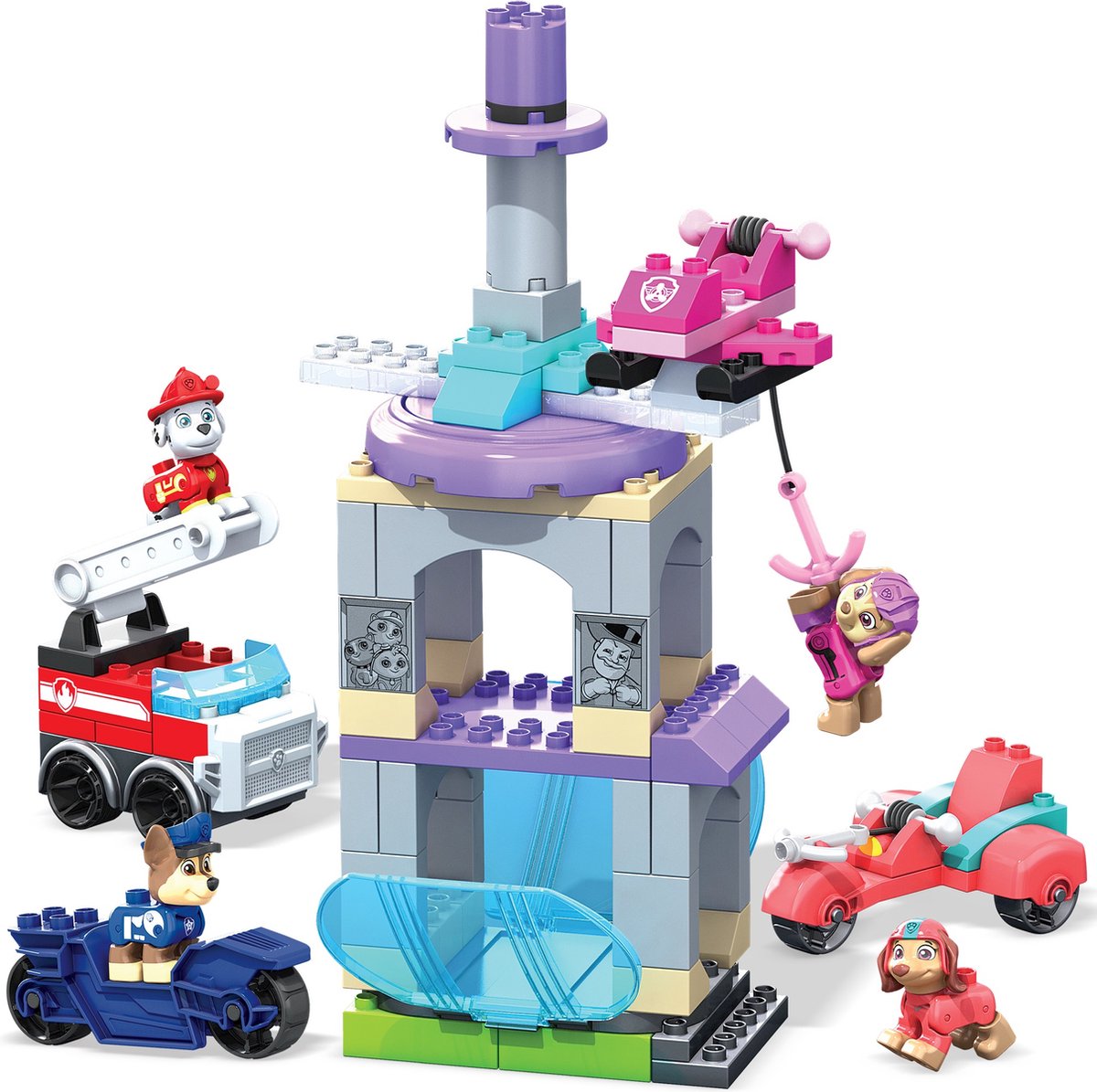 Mega Bloks constructiespeelgoed Paw Patrol junior 9 delig