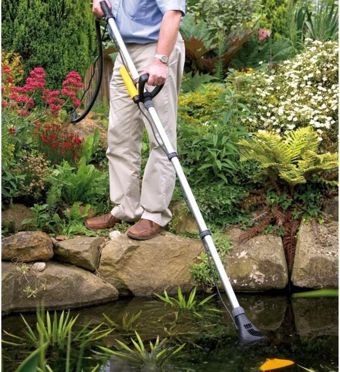 Hozelock Pond Vac Vijverstofzuiger - Zwart