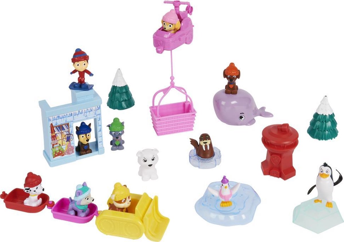 Spinmaster adventskalender Paw Patrol 30,5 x 43 cm karton