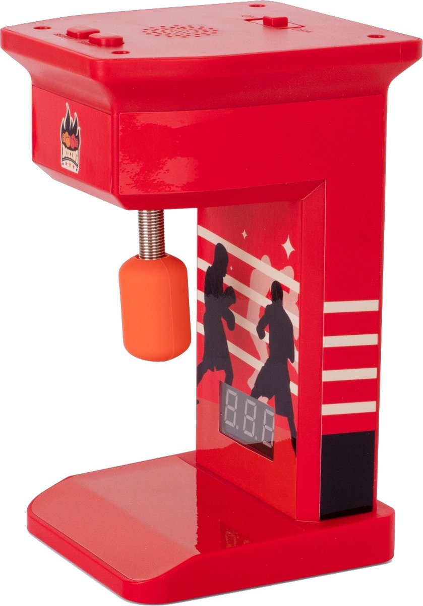 ORB retro vingerboxmachine rood/oranje ORB retro vingerboxmachine rood/oranje