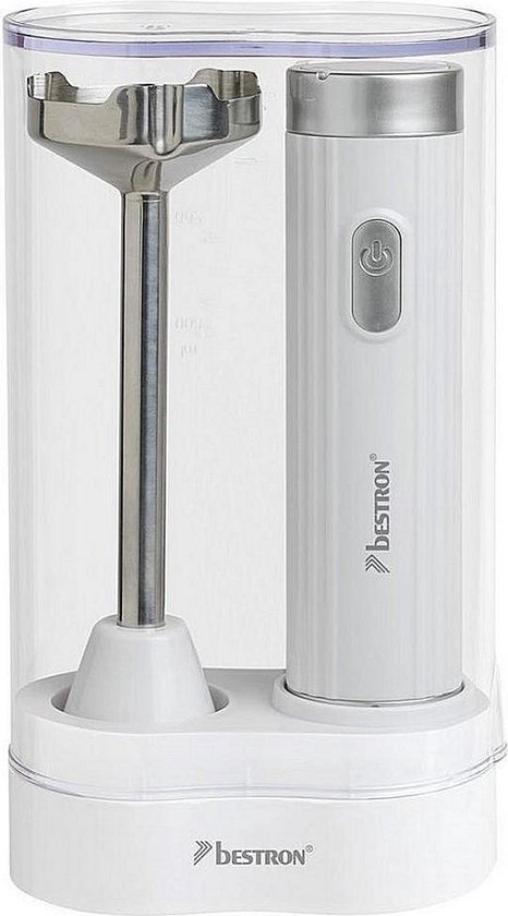 Bestron Staafmixer Met Opbergbox 400 W Ahb400w - Wit