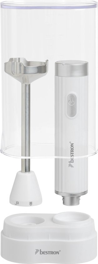 Bestron Staafmixer Met Opbergbox 400 W Ahb400w - Wit