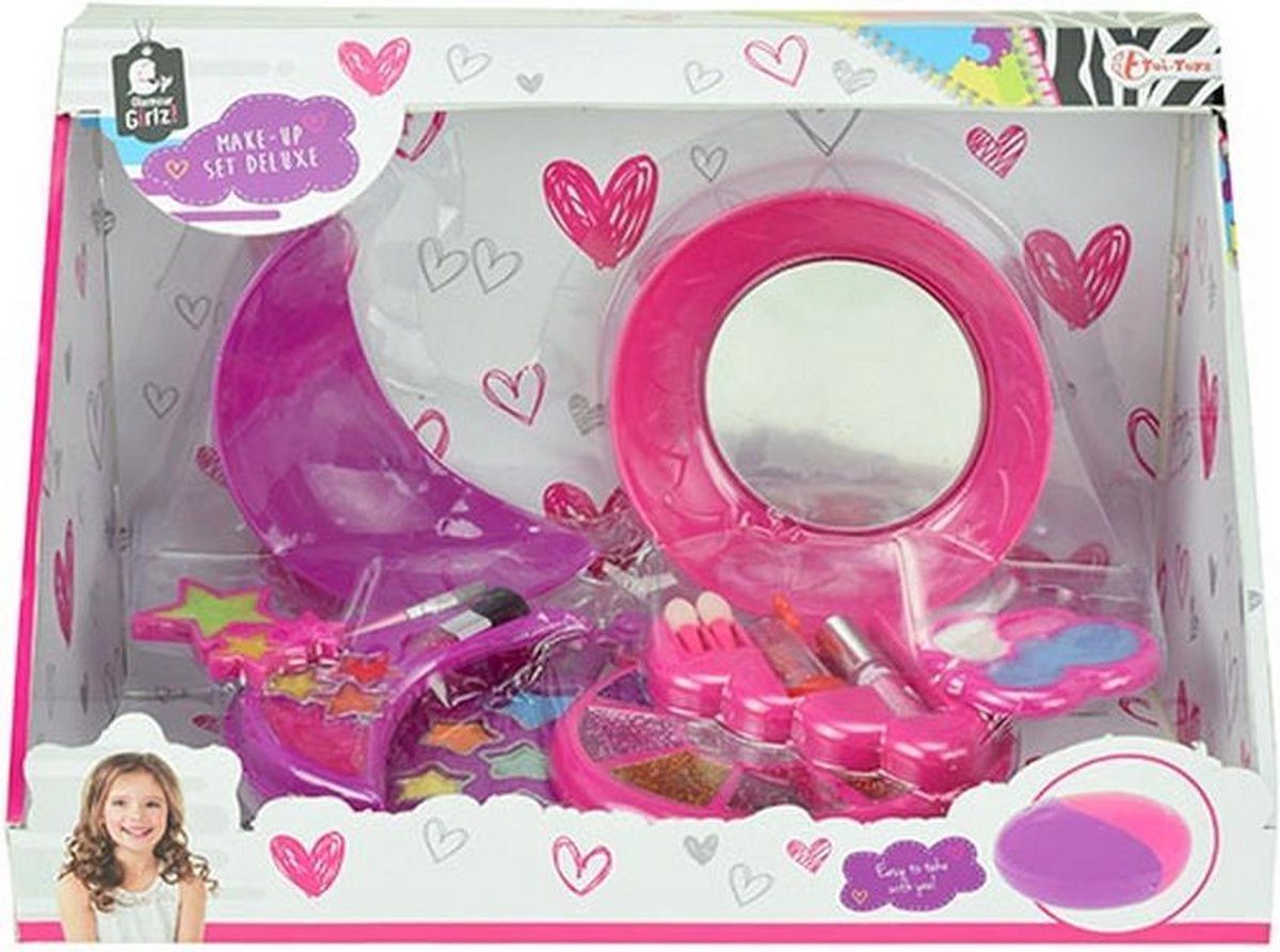 Toi-Toys Toi Toys make upset deluxe 25 cm - Roze