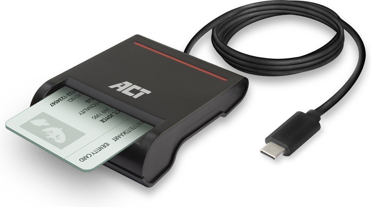 ACT USB C Smart Card ID reader