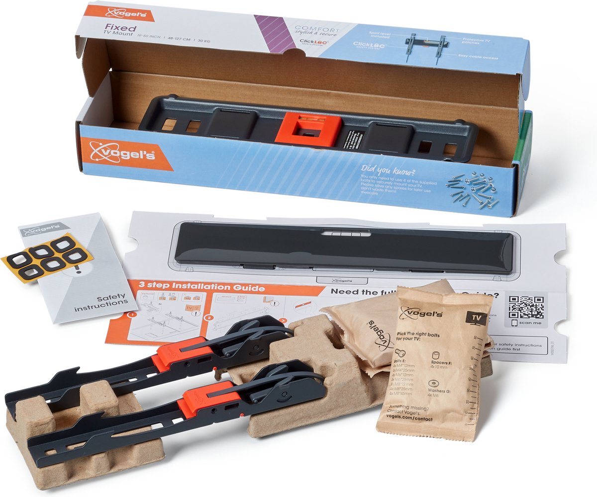 Vogels Vogel's Comfort 3205 - Zwart