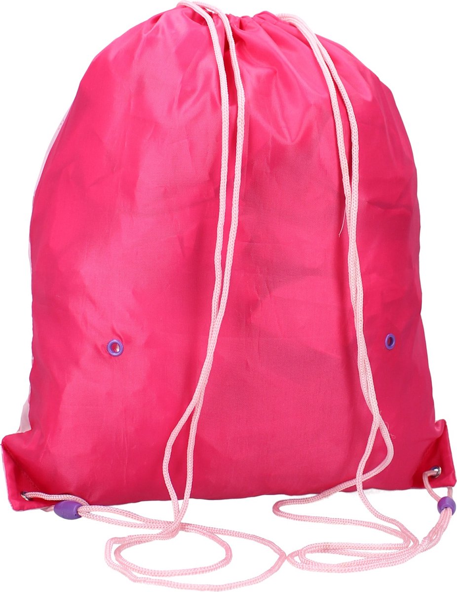 Nickelodeon gymtas Peppa Pig Made of Magic 44 x 37 cm - Roze