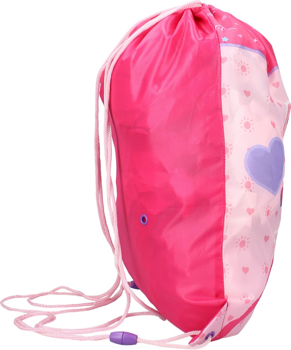 Nickelodeon gymtas Peppa Pig Made of Magic 44 x 37 cm - Roze