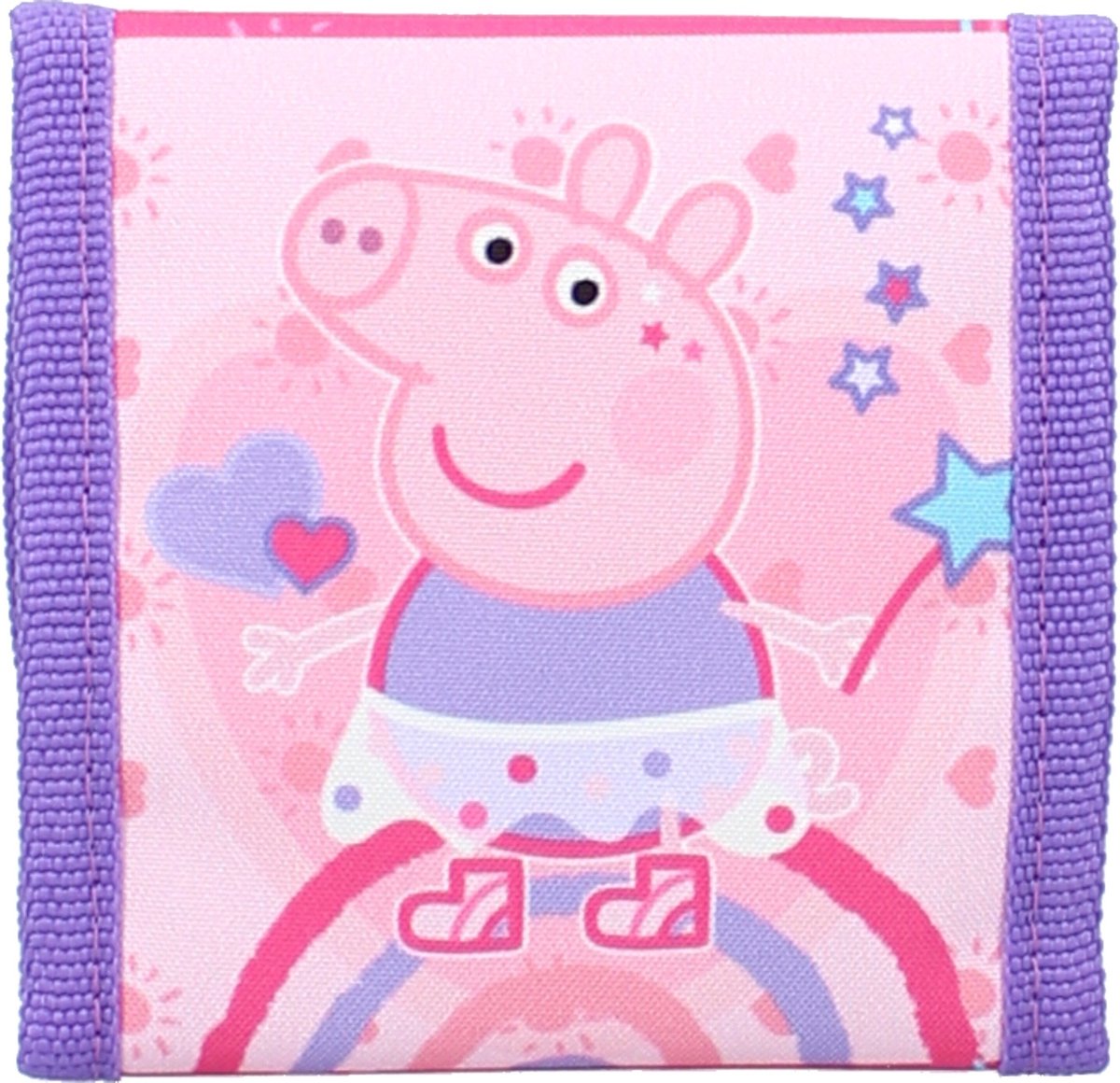 Nickelodeon portemonnee Peppa Pig Made of Magic/paars - Roze