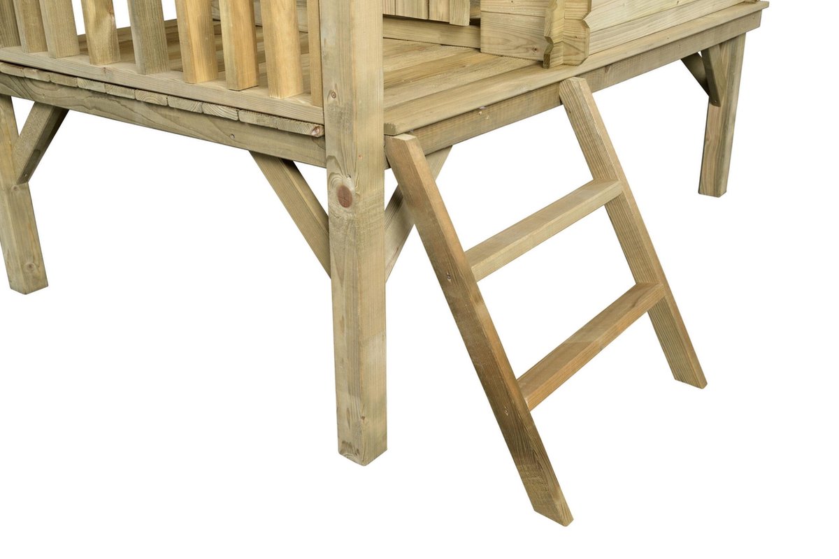 Swing King speelhuisje Camilla met glijbaan 171x180x217cm FSC hout