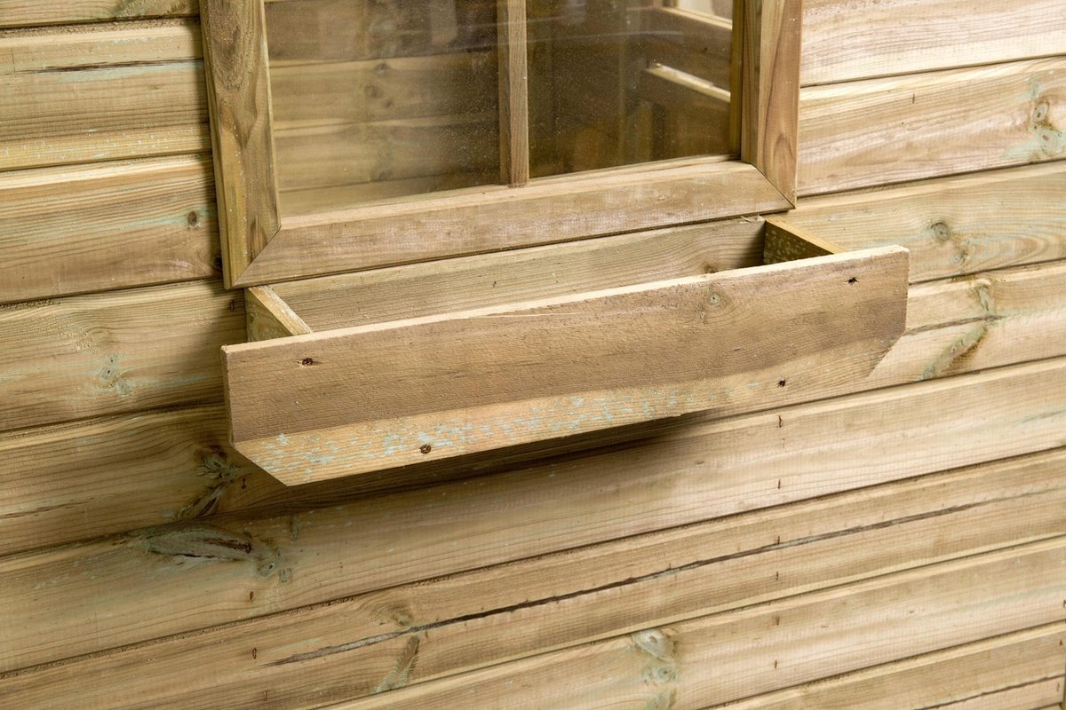 Swing King speelhuisje Camilla met glijbaan 171x180x217cm FSC hout