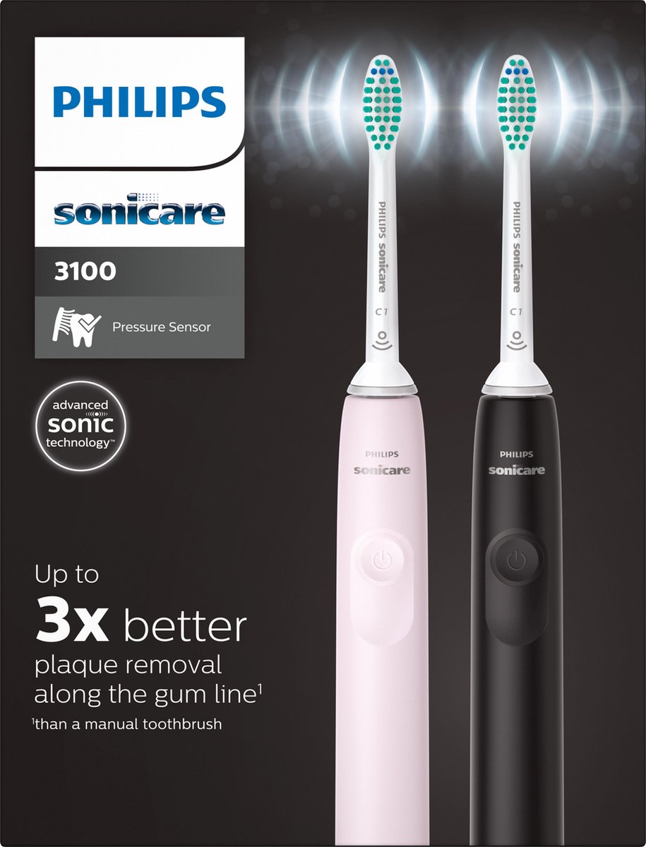 Philips Sonicare ProtectiveClean 3100 HX3675/15 - Zwart