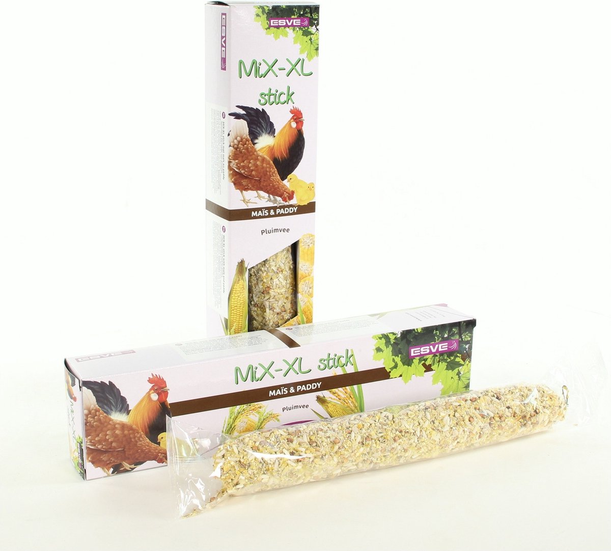 Esve Mix-Xl Stick Pluimvee - Kippenvoer - Mais Rijst 0.219 kg per stuk