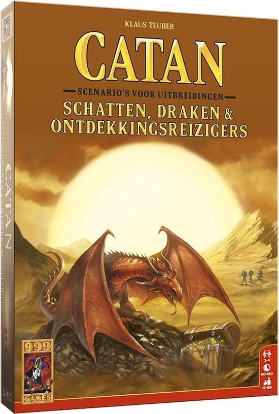 999Games Catan: Schatten, Draken & Ontdekkingsreizigers Bordspel