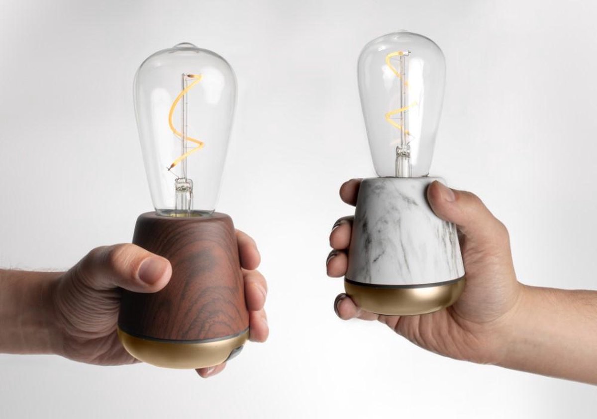 HUMBLE ONE Draadloze Tafellamp - Bruin