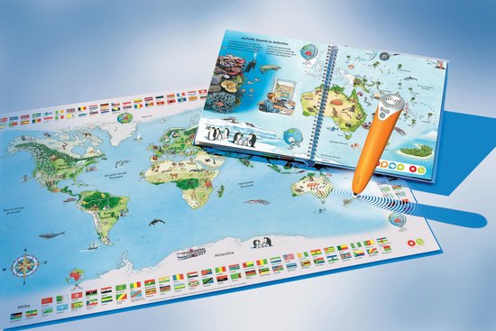 Ravensburger Tiptoi Starterset Boek Wereldatlas
