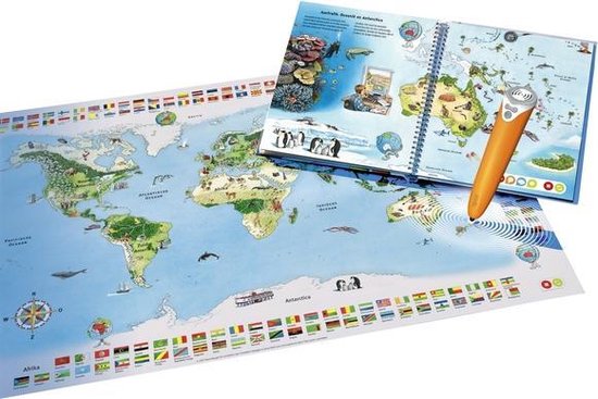 Ravensburger Tiptoi Starterset Boek Wereldatlas