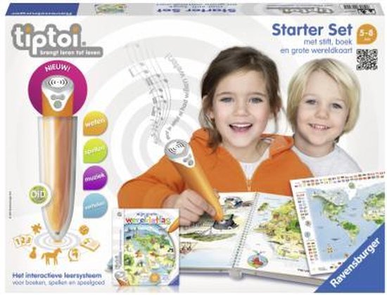 Ravensburger Tiptoi Starterset Boek Wereldatlas