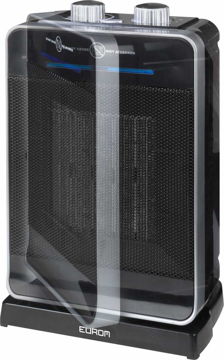 EUROM Safe-T-Heater 2000 - Zwart