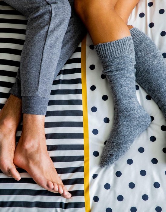 Covers & Co Double Trouble Dekbedovertrek 200 x 220 cm - Zwart