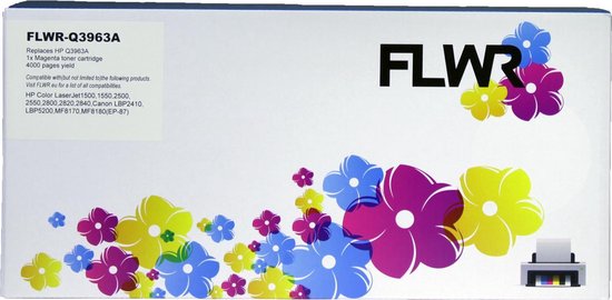 HP FLWR - Toner / 122A / - Geschikt voor - Magenta