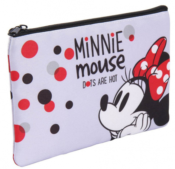 Disney make uptasje Minnie Mouse 21 cm polyester wit/rood