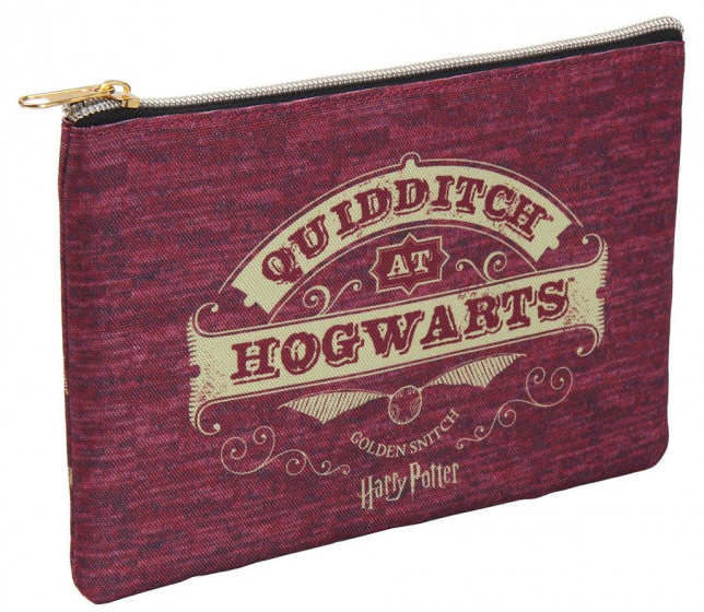 Harry Potter make uptasje Hogwarts 21 cm polyester bordeaux