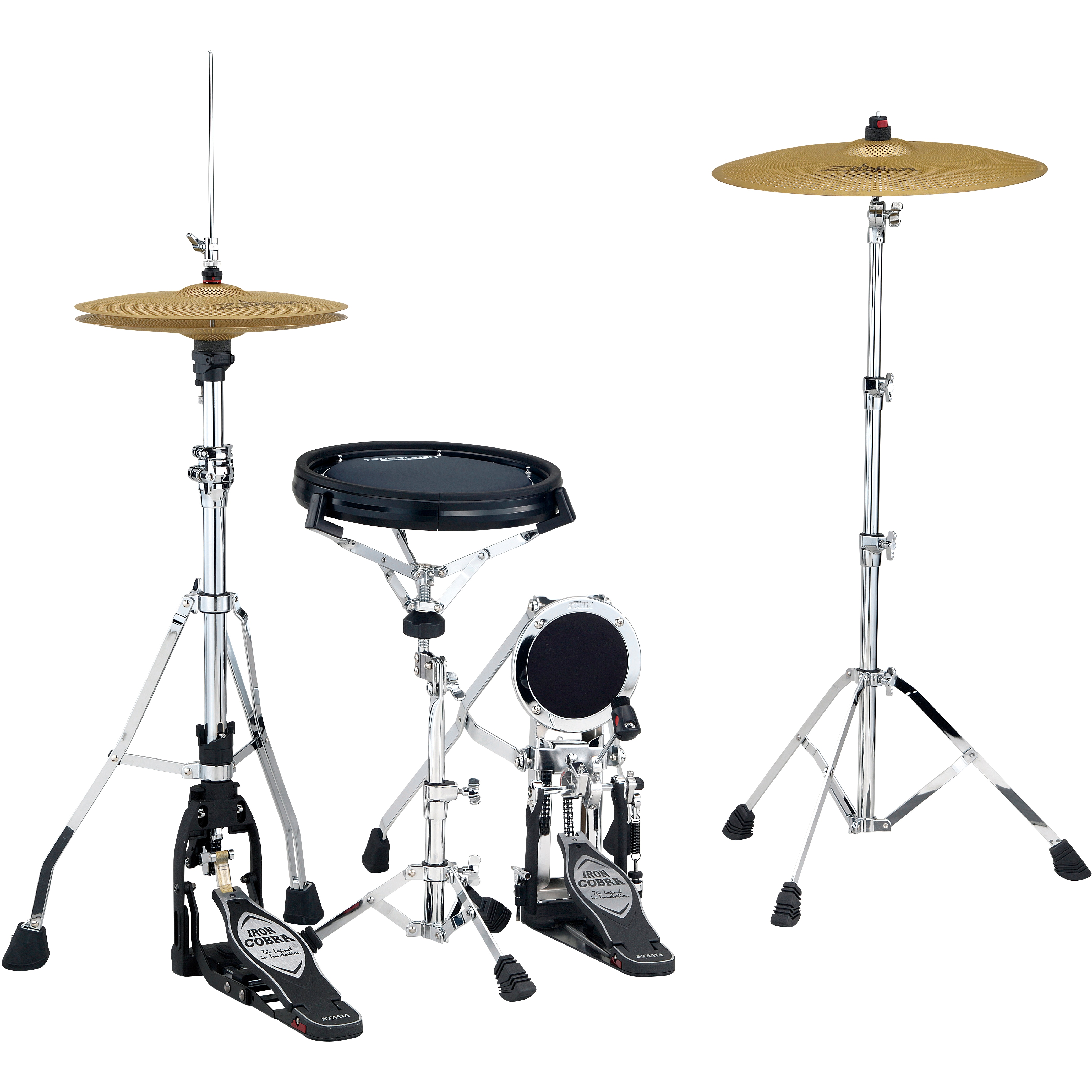 TAMA TTK2S True Touch Training Kit 2-delige stille oefenkit