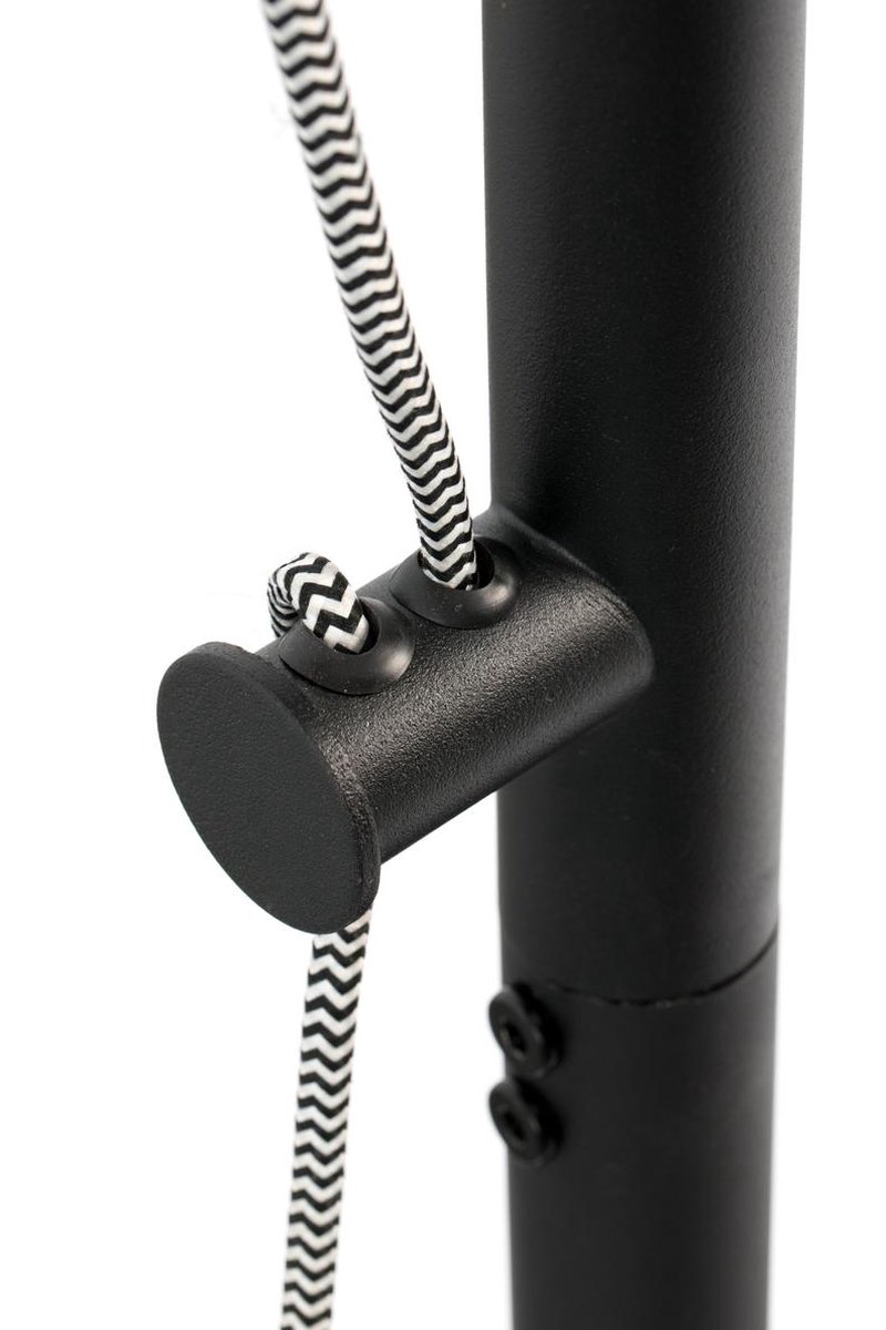 TOM Vloerlamp Tokio 210 X 50 X 168 Cm Staal/textiel - Zwart