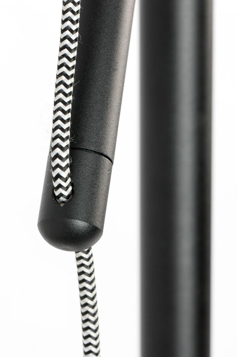 TOM Vloerlamp Tokio 210 X 50 X 168 Cm Staal/textiel - Zwart