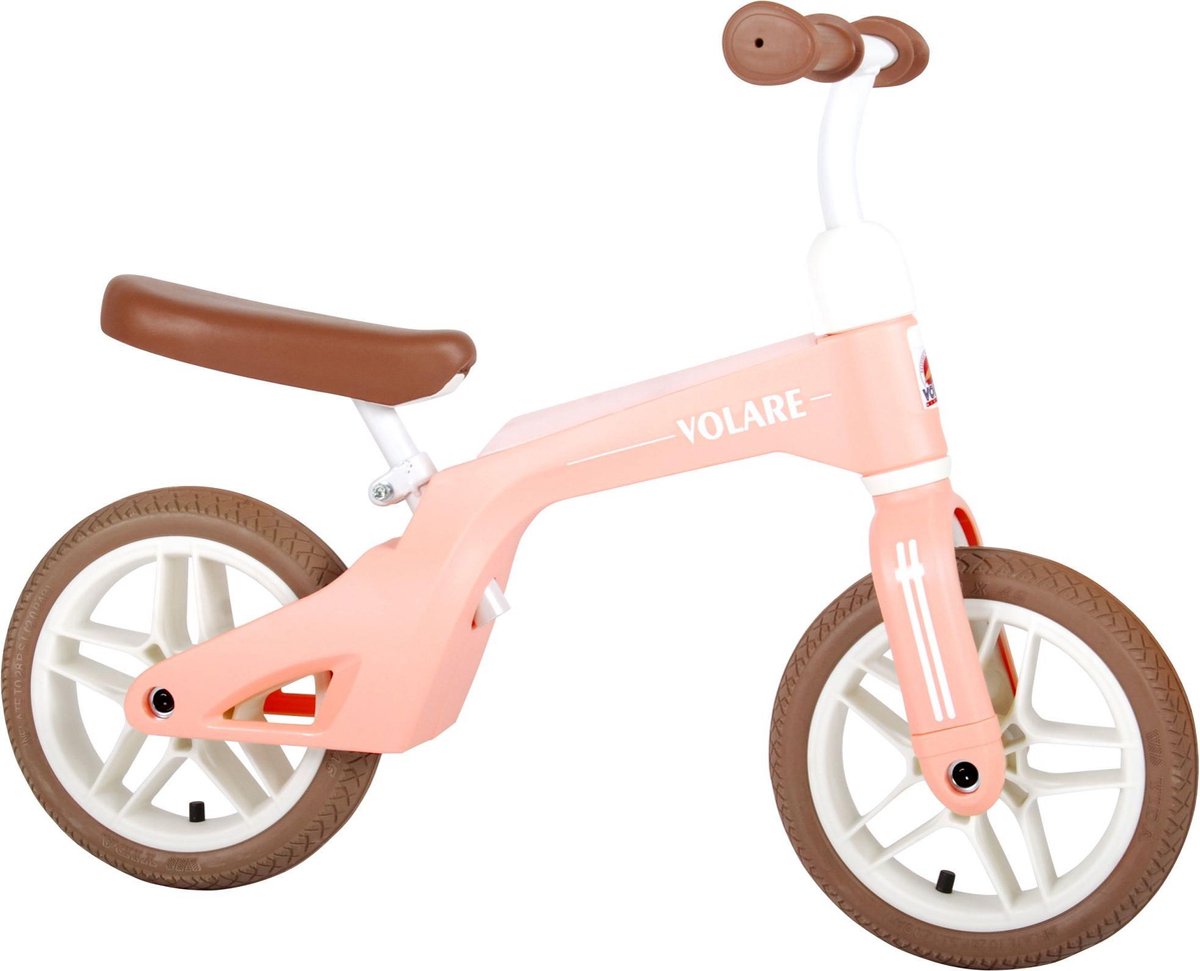 Volare Loopfiets Met 2 Wielen 10 Inch Junior - Roze