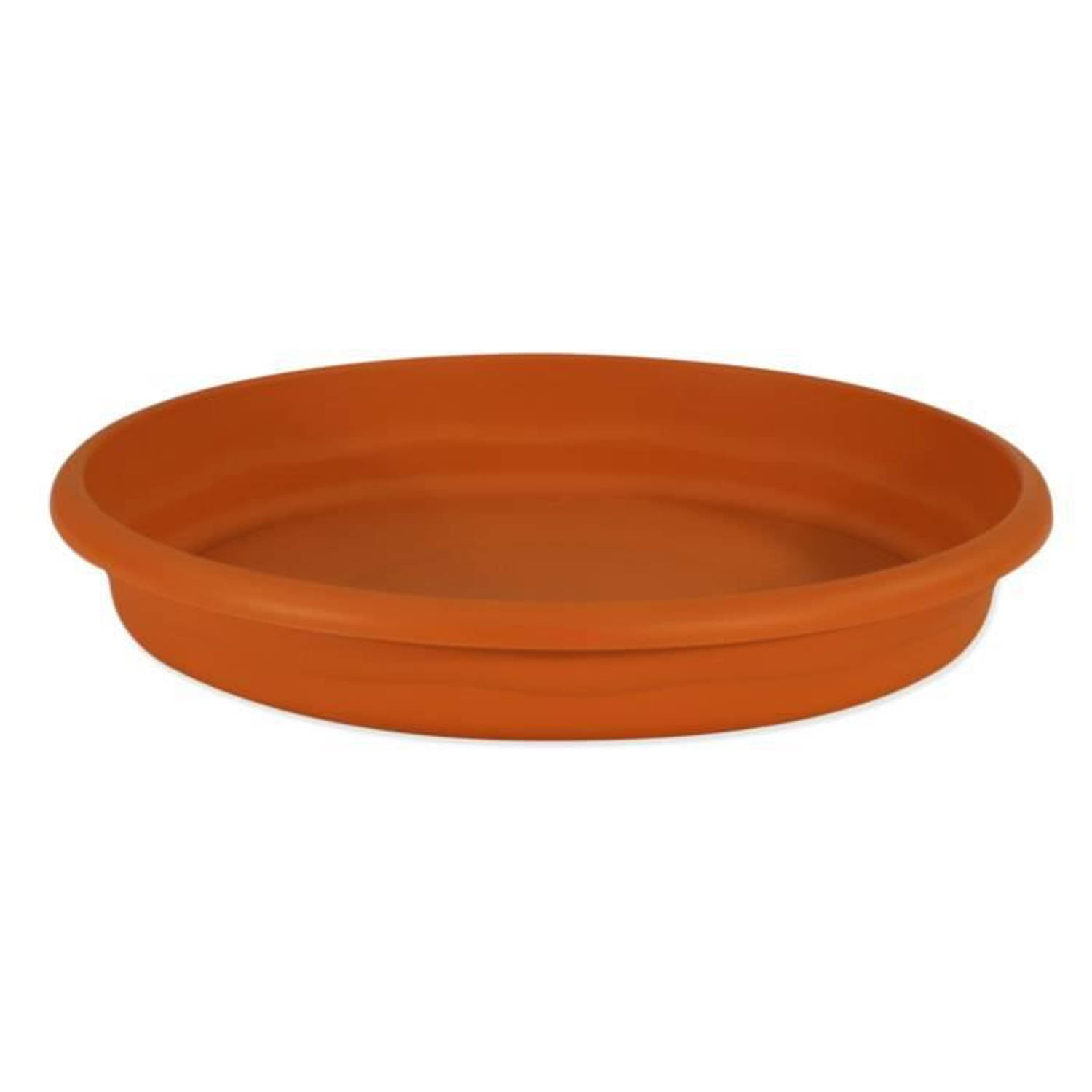 Plastiken Plateau Rond Ø 34 Cm Pour Pot Rond - Terracotta - Marrón