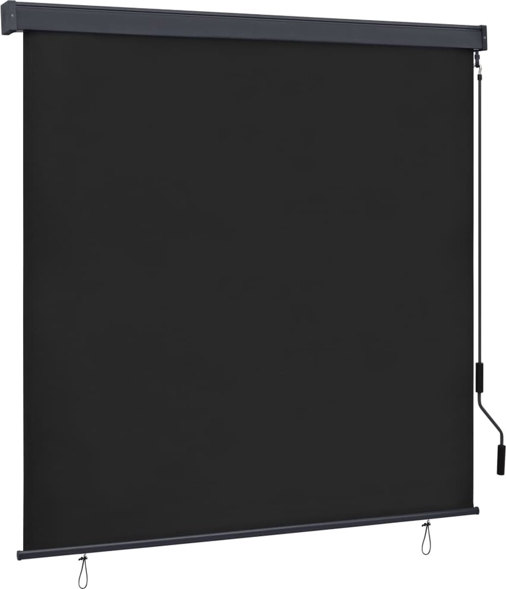 Vidaxl Rolgordijn Voor Buiten 170x250 Cm Antraciet - Grijs