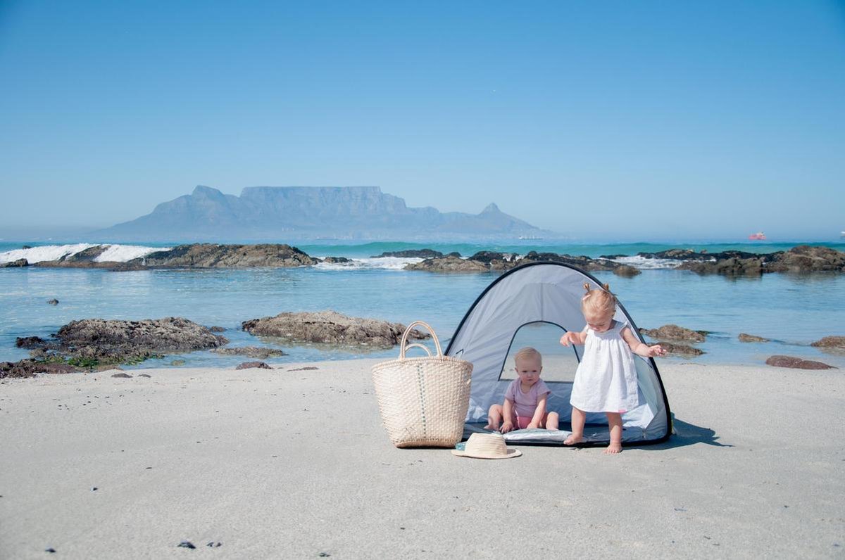 Deryan Baby Beachtent 120 Cm Zilver - Silver