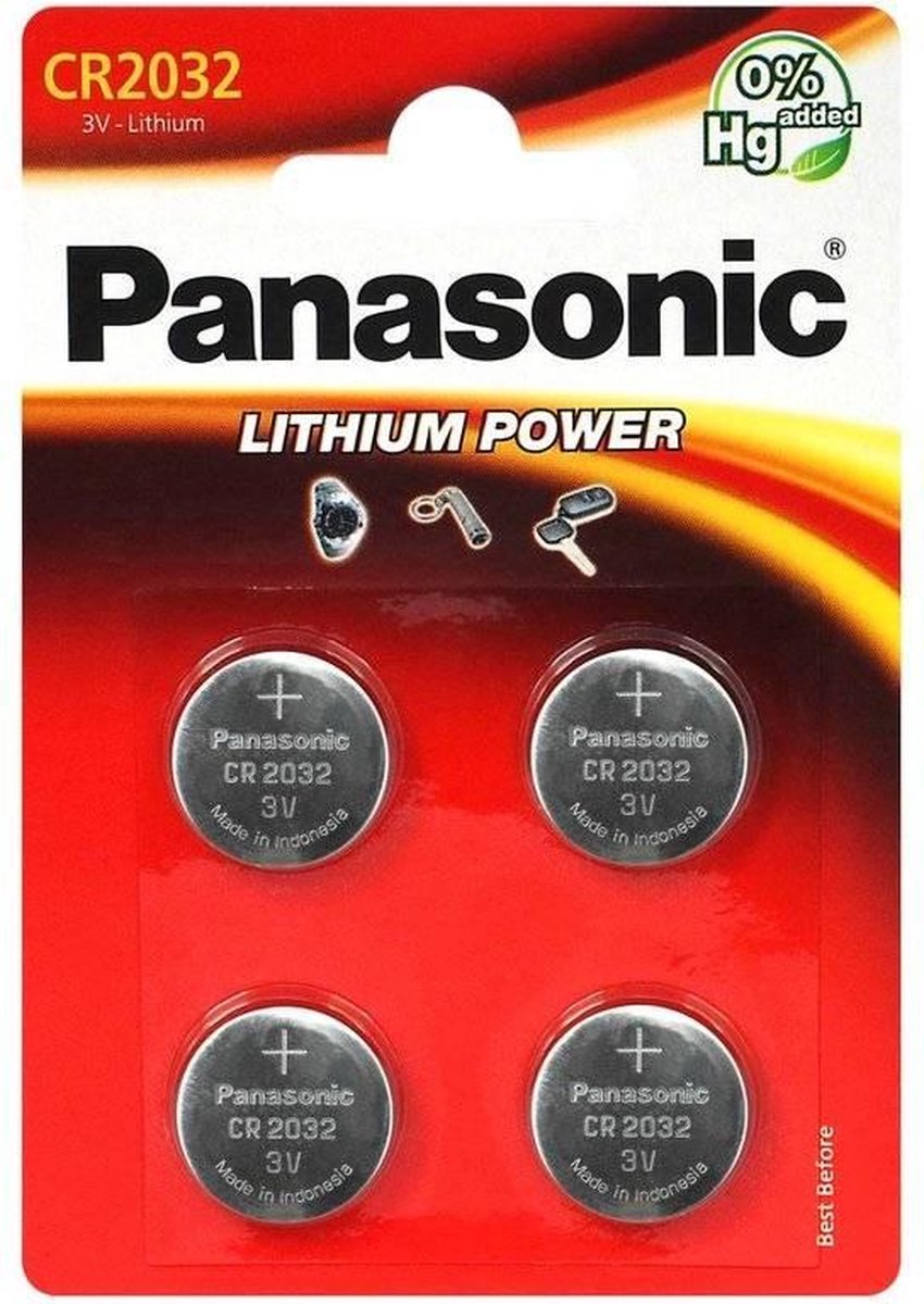 Panasonic - Batterij Cr-2032el / 4b