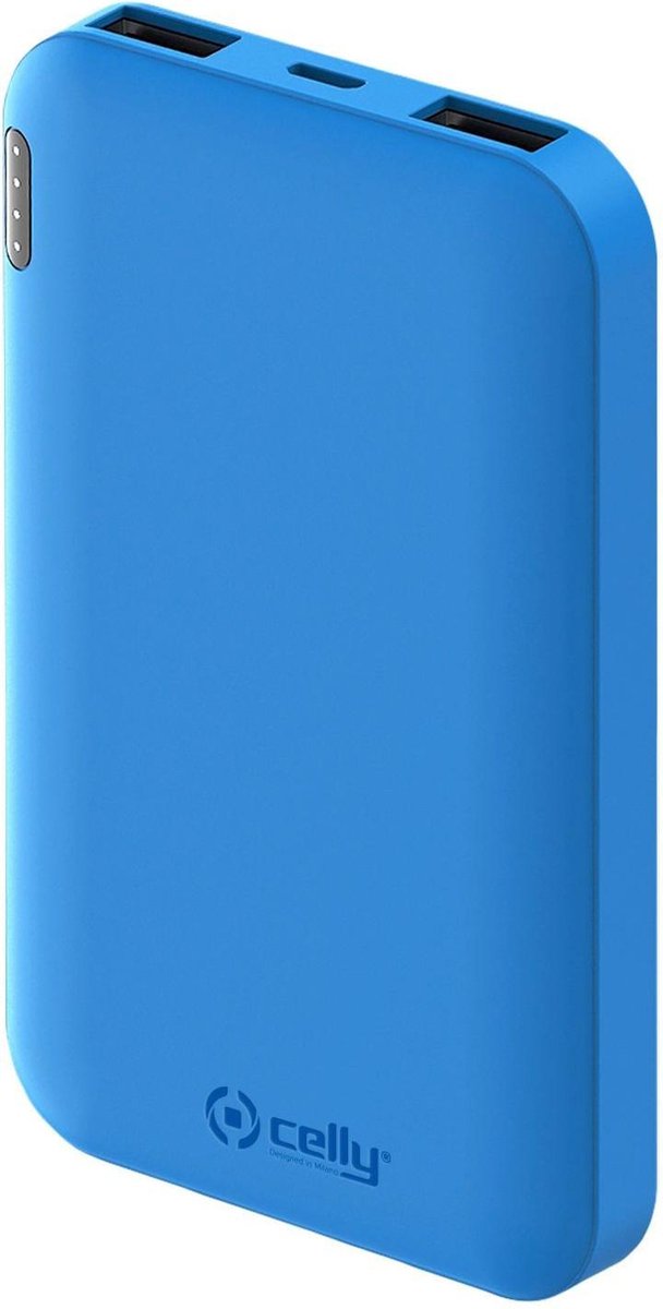 Powerbank Energy 5000, - Celly - Blauw